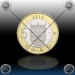 5 EVRO FINSKA 2015 "Animals of the Provinces - Ostrobothnia" UNC
